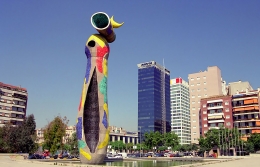 Restoration of legendary sculpture by Joan Miro begins in Eixample 